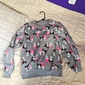 My melody and Kuromi sweater. Sanrio size small.